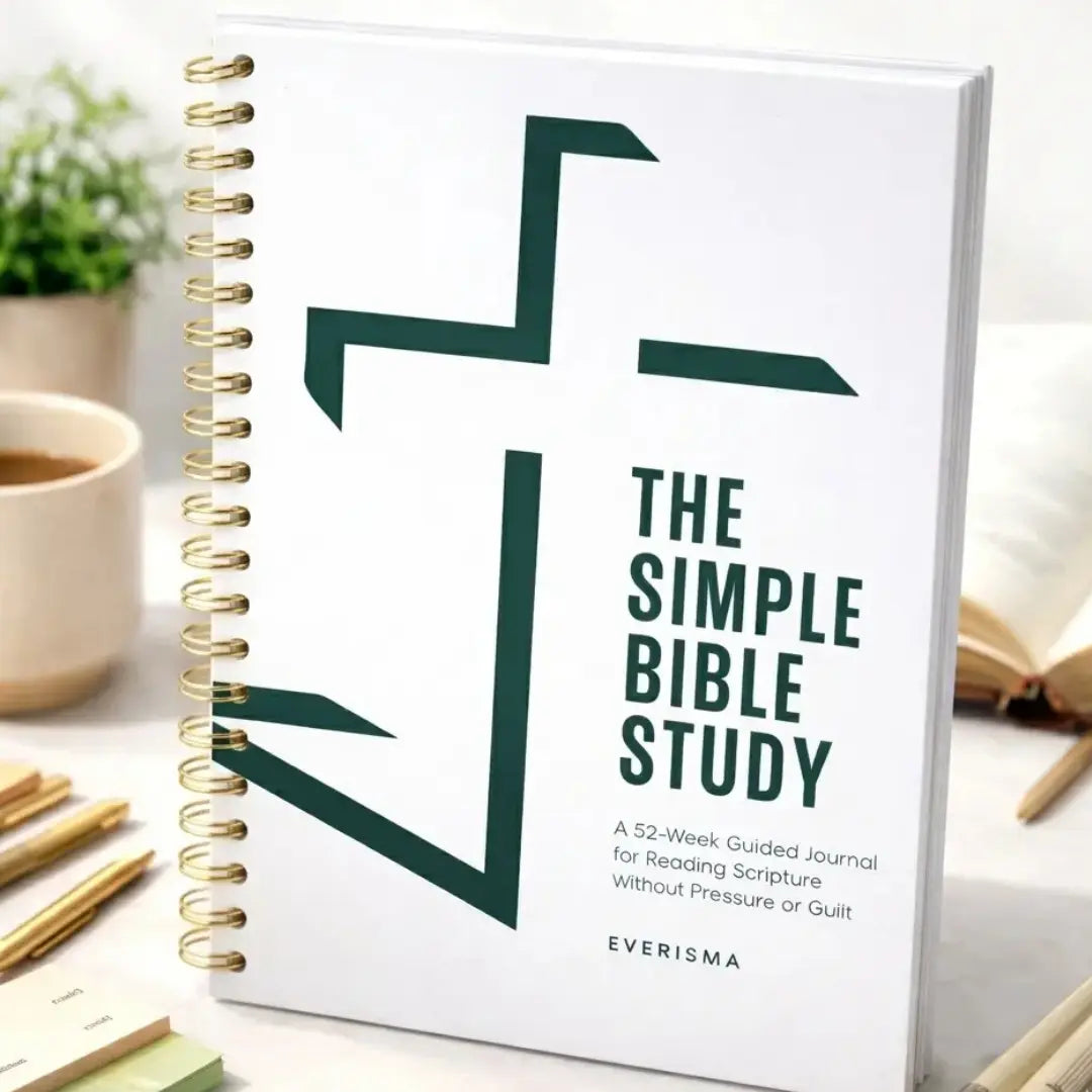 best christian gift - the simple bible study guide - bible study book - bible study journal