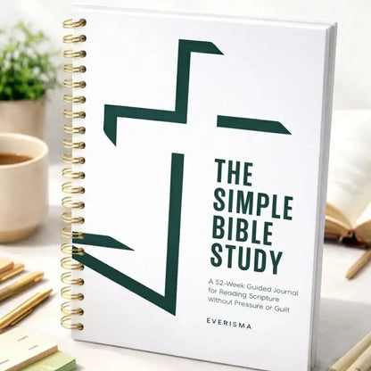 best christian gift - the simple bible study guide - bible study book - bible study journal