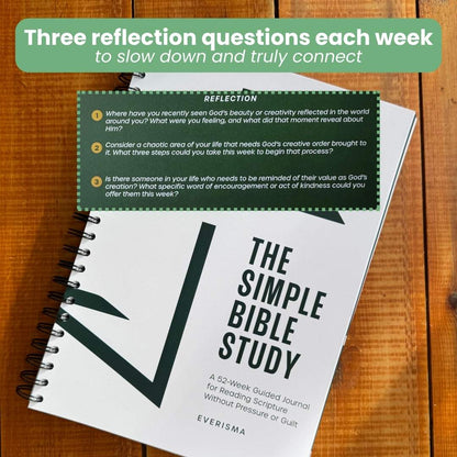 Bible Study Guide for Beginners – A Simple 52-Week Bible in a Year Study