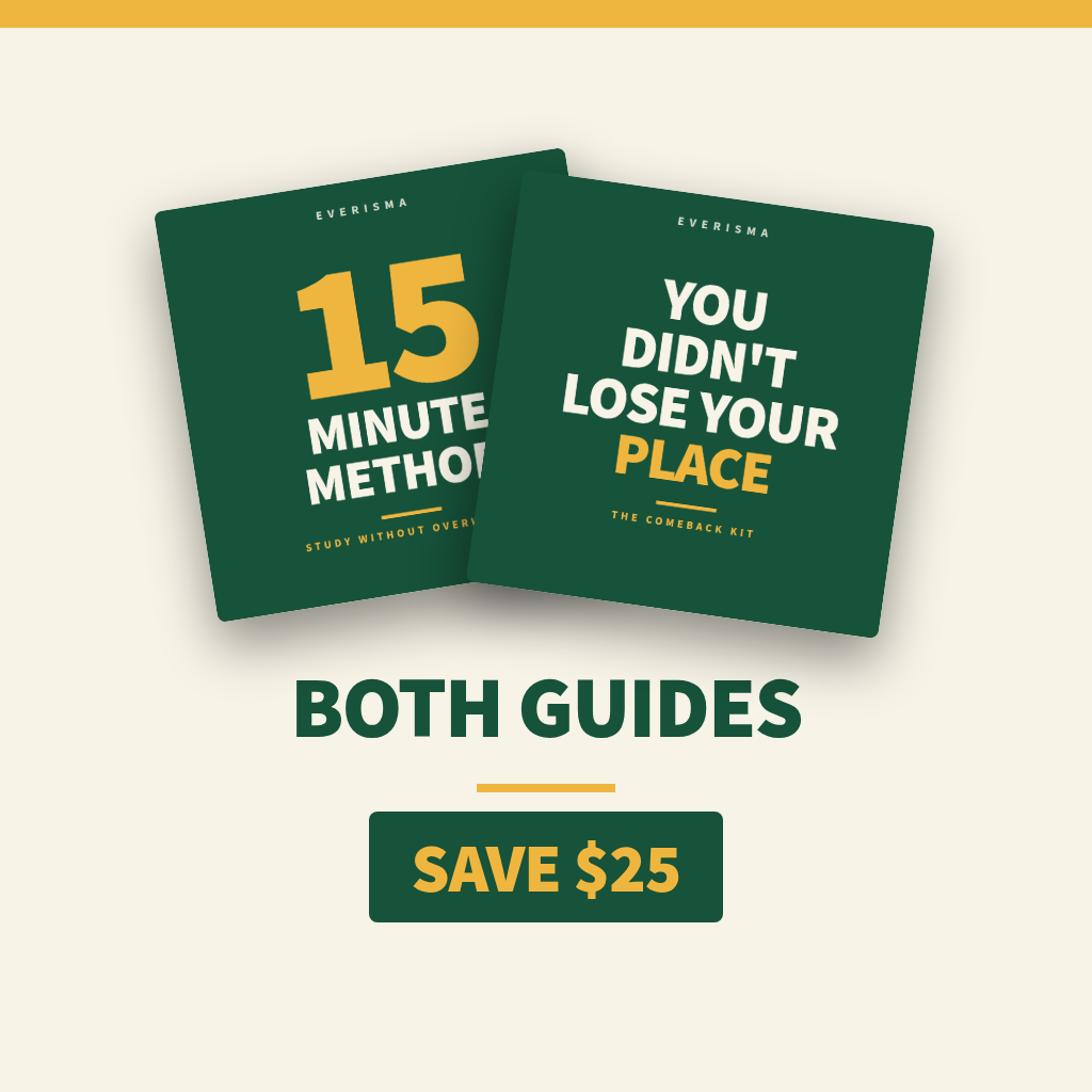 The Comeback Kit + 15-Minute Method