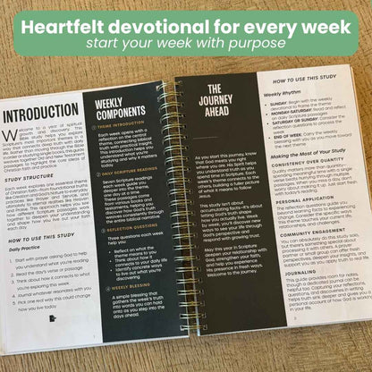 The Simple Bible Study — 52-Week Guided Journal for Reading Scripture Without Pressure or Guilt
