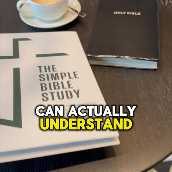 if you've ever felt lost in the bible, this is the bible study guide for you